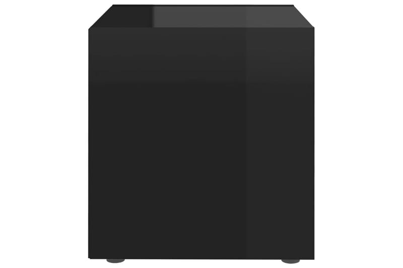 TV-tasot 4 kpl 37x35x37 cm - Musta Korkeakiilto - Huonekalut - TV- & Mediakalusteet - Tv taso & Mediataso