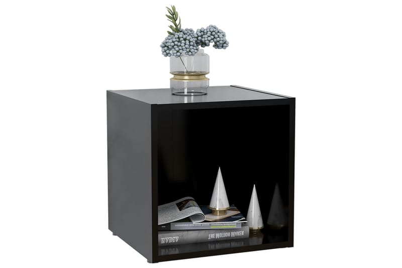 TV-tasot 4 kpl 37x35x37 cm - Musta - Huonekalut - TV- & Mediakalusteet - Tv taso & Mediataso