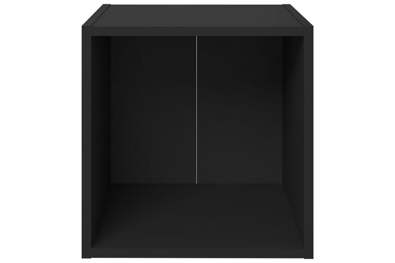 TV-tasot 4 kpl 37x35x37 cm - Musta - Huonekalut - TV- & Mediakalusteet - Tv taso & Mediataso