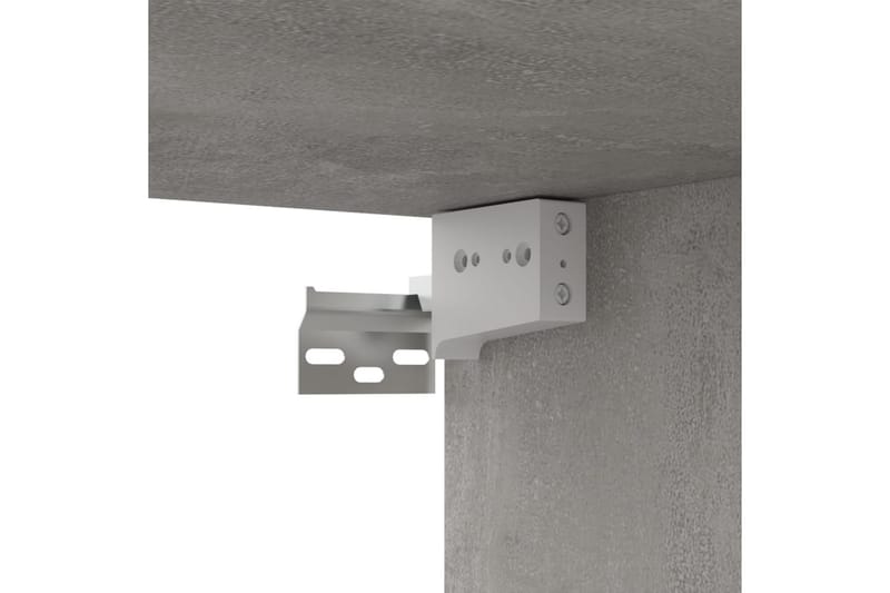 TV-tasot 4 kpl betoninharmaa 80x30x30 cm lastulevy - Harmaa - Huonekalut - TV- & Mediakalusteet - Tv taso & Mediataso