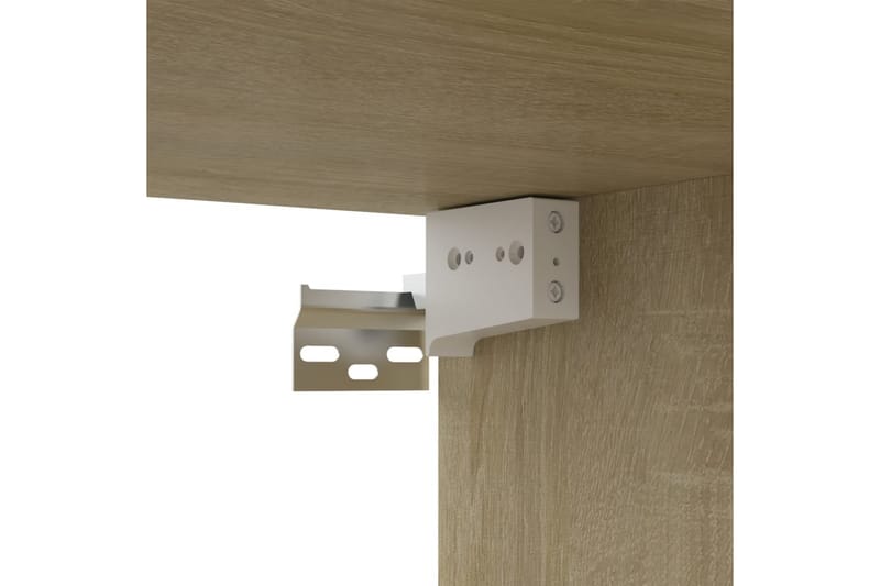 TV-tasot 4 kpl Sonoma-tammi 100x30x30 cm lastulevy - Ruskea - Huonekalut - TV- & Mediakalusteet - Tv taso & Mediataso