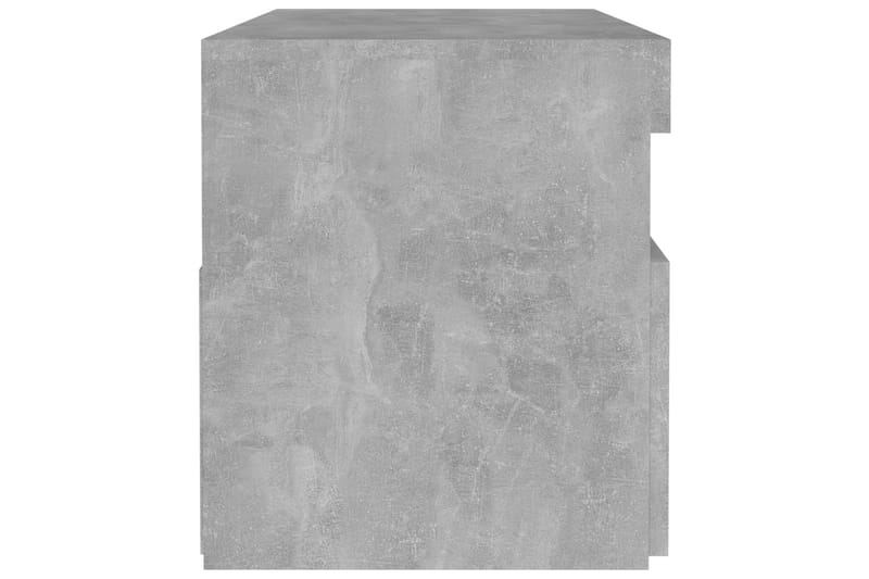 TV-tasot LED-valoilla 2 kpl betoninharmaa 60x35x40 cm - Harmaa - Huonekalut - TV- & Mediakalusteet - Tv taso & Mediataso