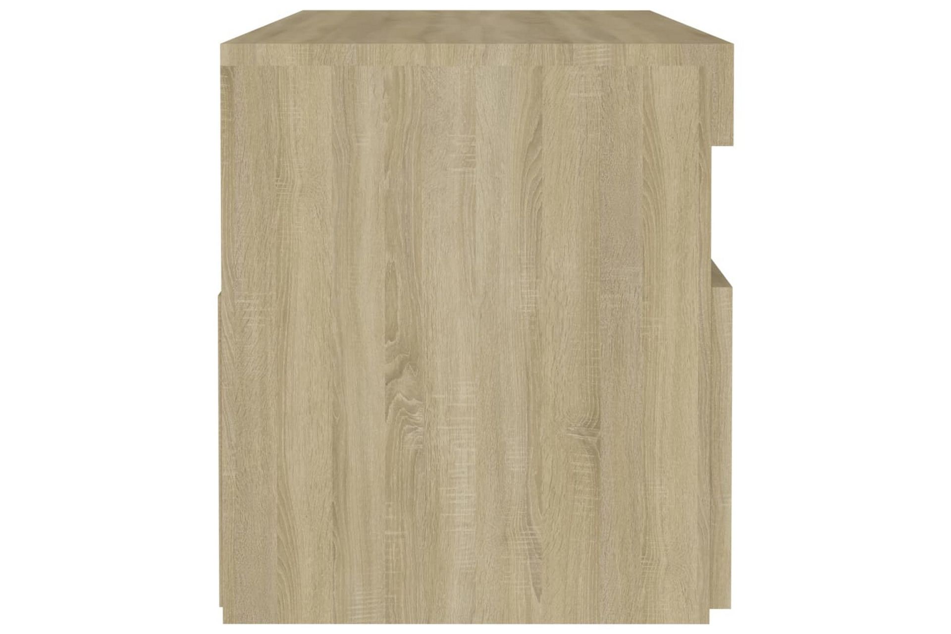 TV-tasot LED-valoilla 2 kpl Sonoma-tammi 60x35x40 cm - Ruskea - Huonekalut - TV- & Mediakalusteet - Tv taso & Mediataso
