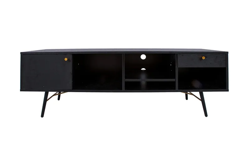 Tv-Pöytä Luxemburg Musta/Kupari - Huonekalut - TV- & Mediakalusteet - Tv taso & Mediataso