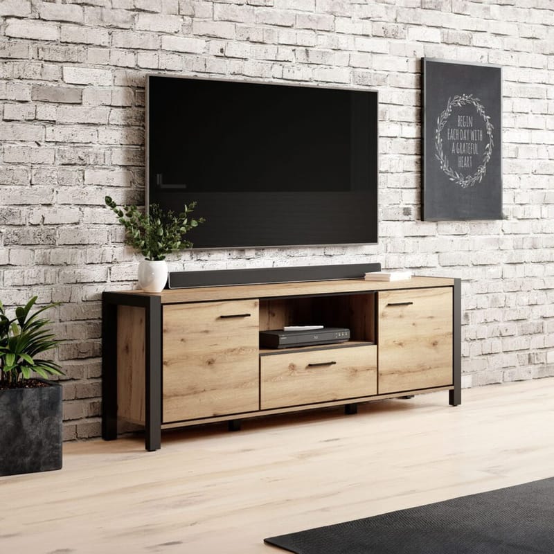TV-yksikkö Aktiv 2 ovea 1 laatikko - 180 cm - Huonekalut - TV- & Mediakalusteet - Tv taso & Mediataso
