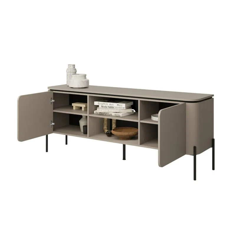 TV-yksikkö Bello 2 Ovia - Huonekalut - TV- & Mediakalusteet - Tv taso & Mediataso