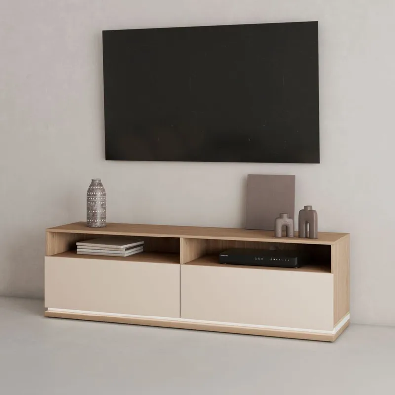 TV-yksikkö Dore kahdella laatikolla - Huonekalut - TV- & Mediakalusteet - Tv taso & Mediataso