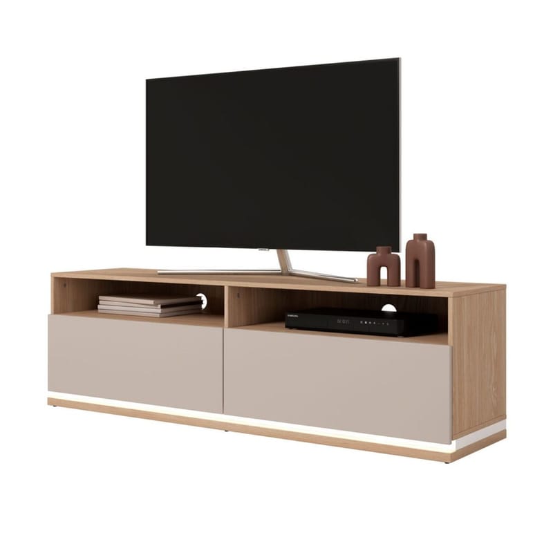 TV-yksikkö Dore kahdella laatikolla - Huonekalut - TV- & Mediakalusteet - Tv taso & Mediataso