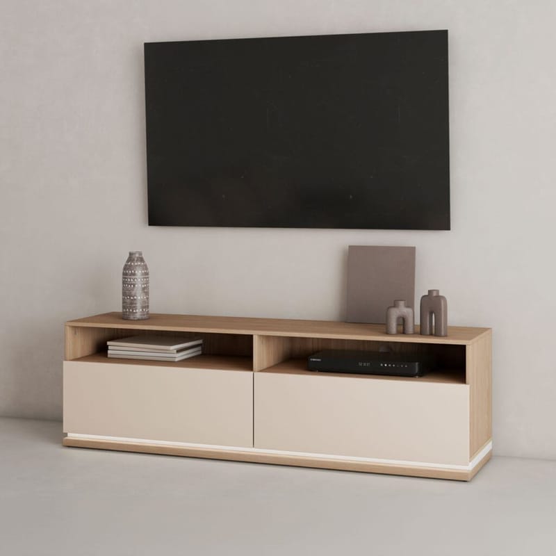 TV-yksikkö Dore kahdella laatikolla - Huonekalut - TV- & Mediakalusteet - Tv taso & Mediataso