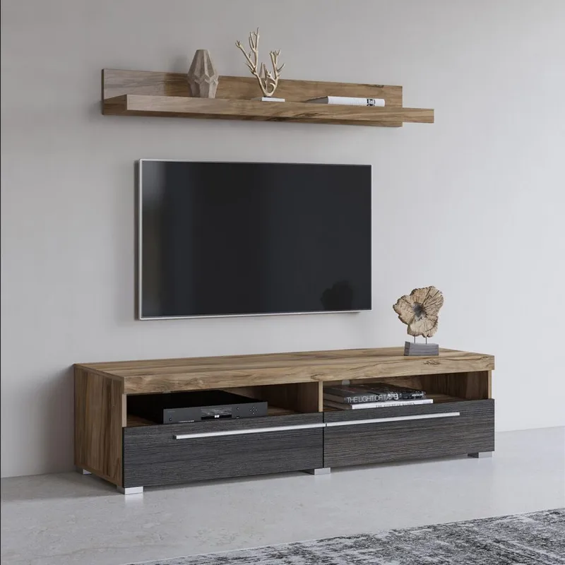 TV-yksikkö Roger 2 Läpällä - Huonekalut - TV- & Mediakalusteet - Tv taso & Mediataso