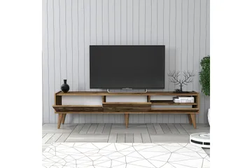 Valensiya Tv-taso 180 cm - Pähkinäpuu - Huonekalut - TV- & Mediakalusteet - Tv taso & Mediataso