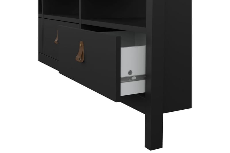 Vallvidera TV-taso 151,4 cm - Musta - Huonekalut - TV- & Mediakalusteet - Tv taso & Mediataso