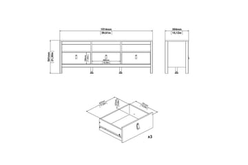 Vallvidera TV-taso 151 cm - Beige - Huonekalut - TV- & Mediakalusteet - Tv taso & Mediataso