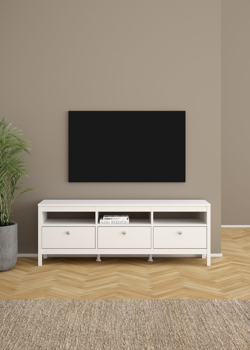 Vallvidera TV-taso 3 laatikolla 151 cm - Huonekalut - TV- & Mediakalusteet - Tv taso & Mediataso