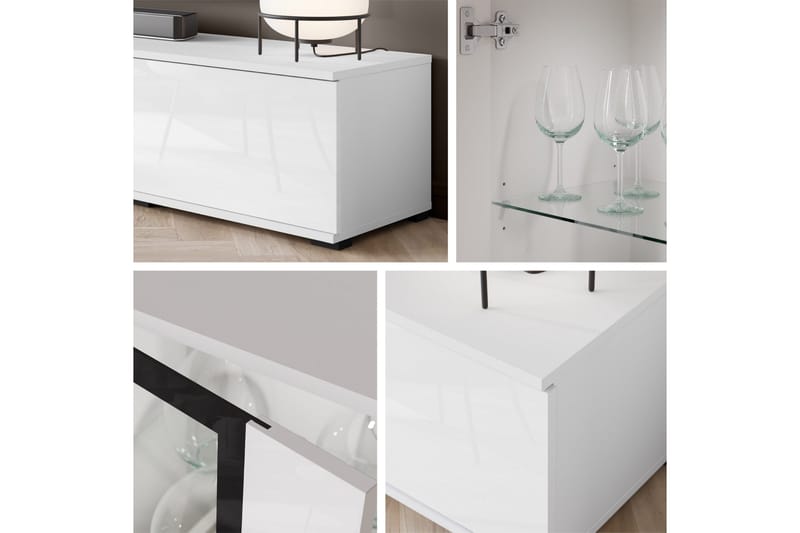 Vanhat Tv-Huonekalut - Beige - Huonekalut - TV- & Mediakalusteet - TV-kalustepaketti