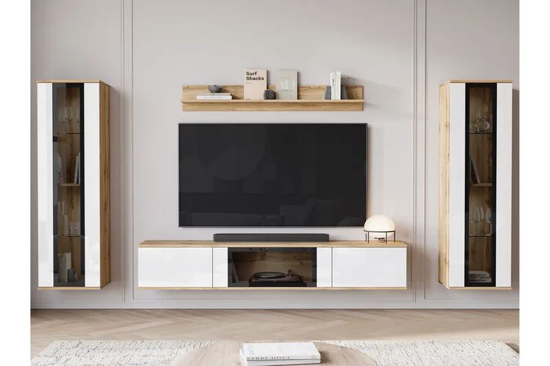 Vanhat Tv-Huonekalut, Valkoinen