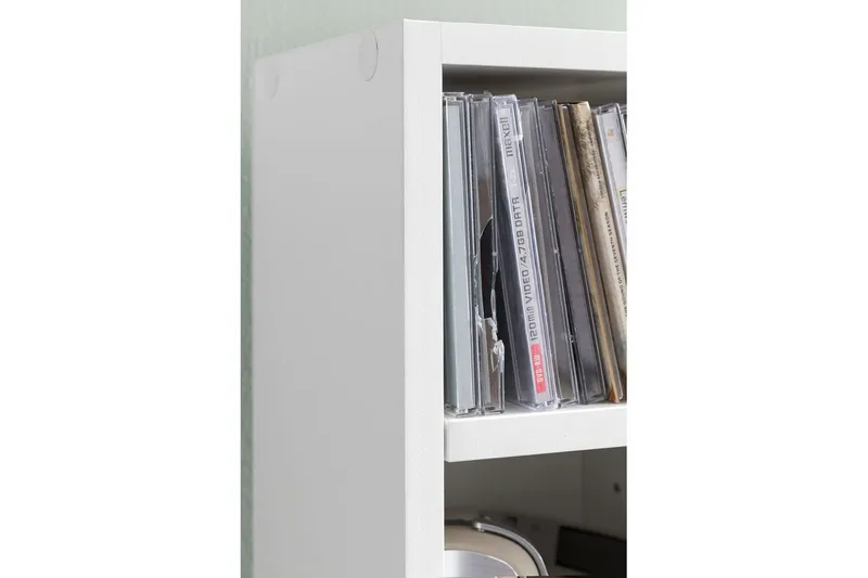 Vapaa seisova hylly Wohnling Melamiinipäällysteinen lastulevy kirjasäilytys moderni - Säilytys - Hylly - Kirjahylly