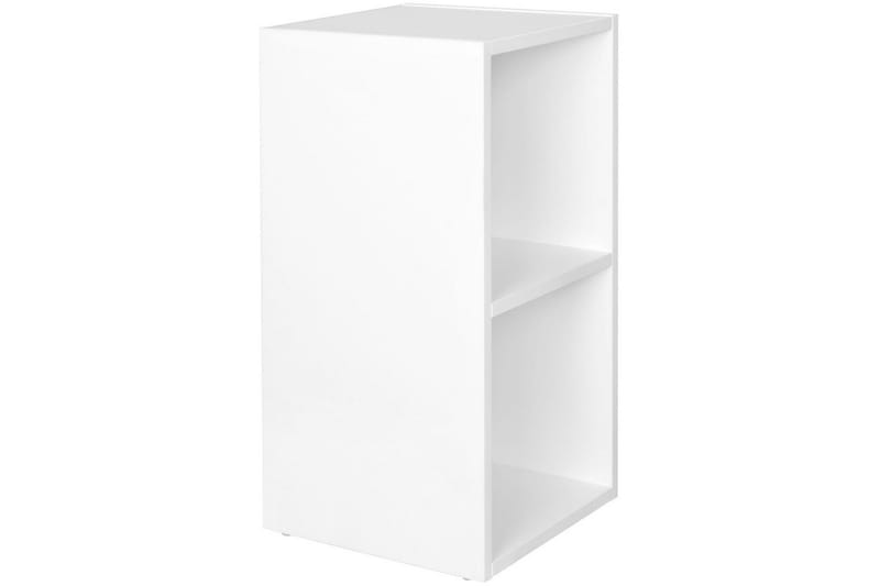 Vapaa seisova hylly Wohnling melamiinipäällystetty lastulevy, säilytystila, moderni tyyli Valkoinen, musta - Valkoinen, musta - Talo & remontointi - Keittiö & kylpyhuone - Keittiö & kodinhoitohuone - Keittiön sisustus - Keittiöhylly