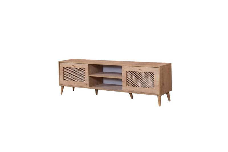 Velin TV-taso 55 cm - Keskisävyinen puu - Huonekalut - TV- & Mediakalusteet - Tv taso & Mediataso