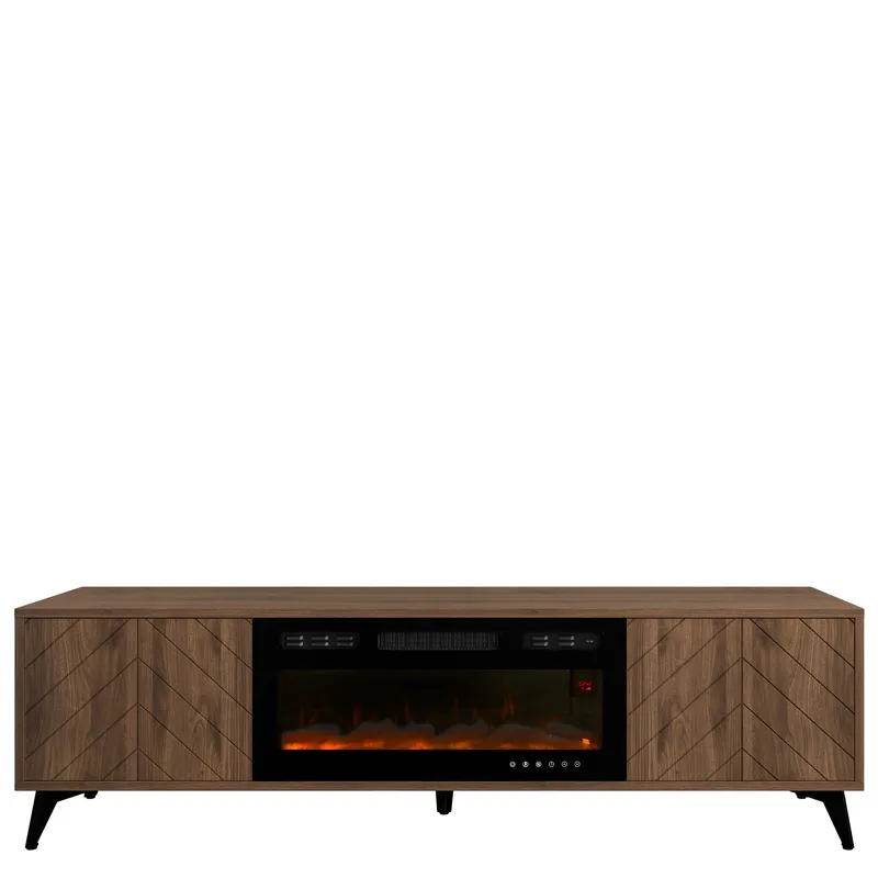 Vemdalen-tv-taso 184 cm, ruskea