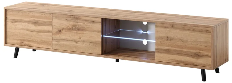 Vipan TV-taso 175 cm - Tammi - Huonekalut - TV- & Mediakalusteet - Tv taso & Mediataso