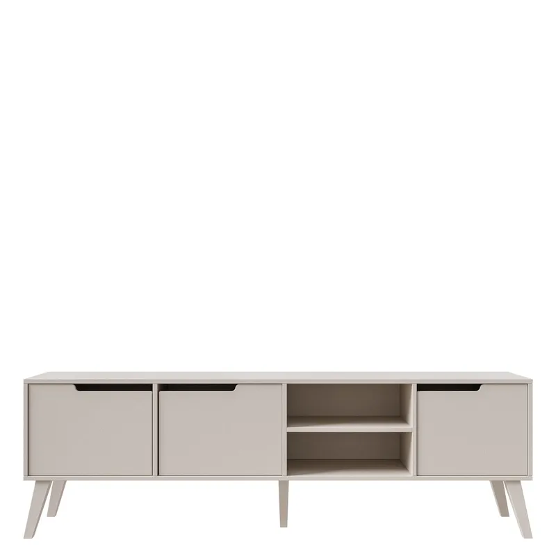 Virello-tv-taso 180 cm - beige - Huonekalut - TV- & Mediakalusteet - Tv taso & Mediataso