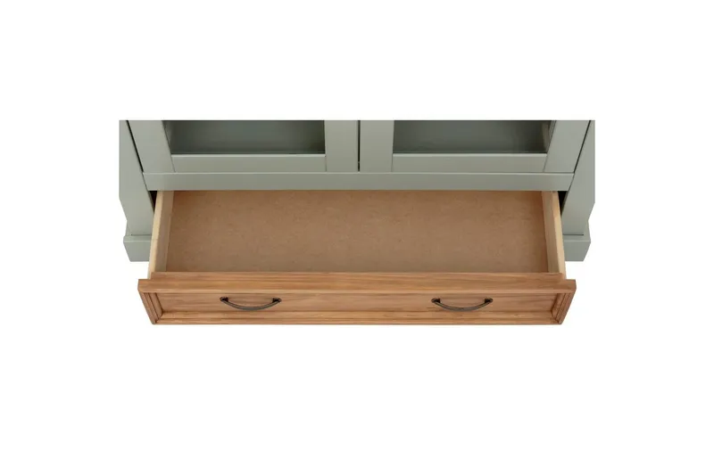 Vitrini Selma Salviavihreä/Tahra/Vaha - Salviavihreä/Tahra/Vaha - Säilytys - Kaappi - Vitriini