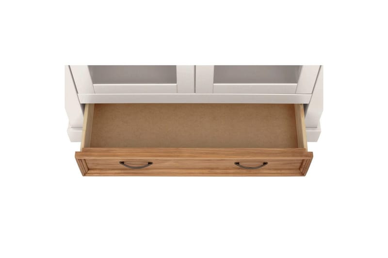 Vitrini Selma Valkoinen/Tahra/Vaha - Valkoinen/Tahra/Vaha - Säilytys - Kaappi - Vitriini