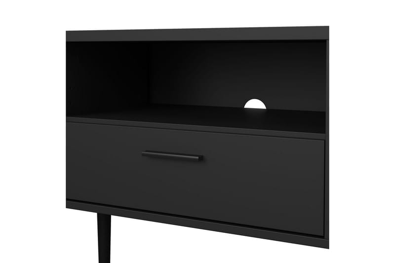Yumi TV-taso 177 cm - Musta - Huonekalut - TV- & Mediakalusteet - Tv taso & Mediataso