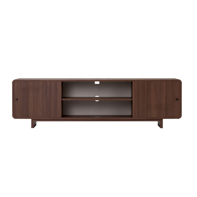 Zavio TV-taso Säilytystilalla 180x52x34 cm - Pähkinä - Huonekalut - TV- & Mediakalusteet - Tv taso & Mediataso