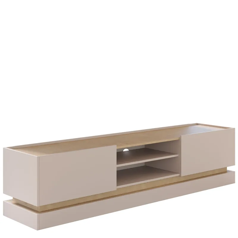 Zelric TV-taso 200 cm, Beige