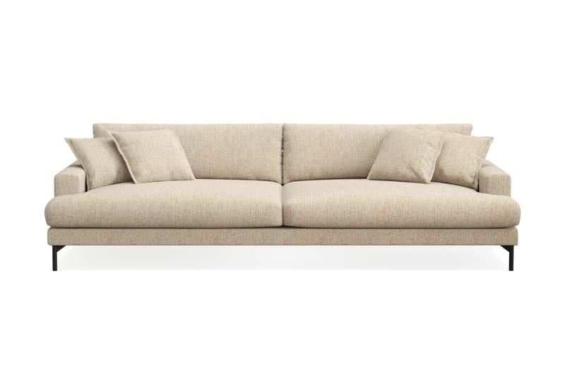 Menard Premium 5-istuttava Syvä Sohva Chenillellä - Beige - Huonekalut - Sohva