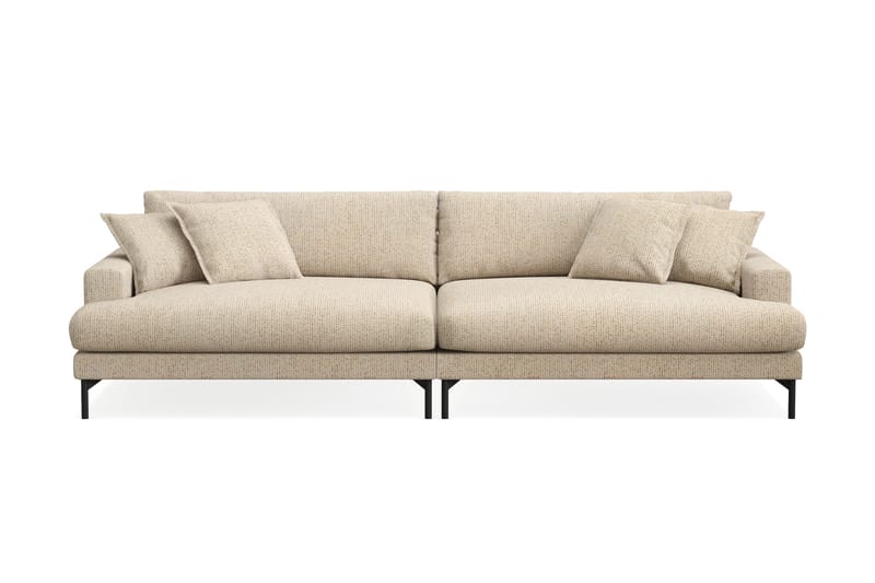 Menard Premium 5-istuttava Syvä Sohva Chenillellä - Beige - Huonekalut - Sohva