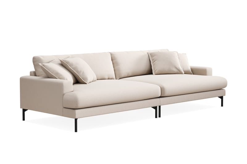 Menard Premium 5-istuttava Syvä Sohva Bouclélla - Vaalea beige - Huonekalut - Sohva