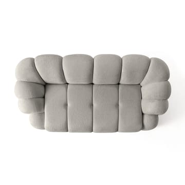 Octavio 2-istuttava sohva 199x70x80 cm - Harmaa - Huonekalut - Sohva - 2:n istuttava sohva