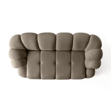 Octavio 2-istuttava sohva 199x70x80 cm - Ruskea - Huonekalut - Sohva - 2:n istuttava sohva