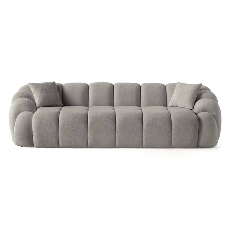 Octavio 4-istuttava sohva 268x70x80 cm - Harmaa - Huonekalut - Sohva