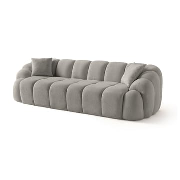 Octavio 4-istuttava sohva 268x70x80 cm - Harmaa - Huonekalut - Sohva - 4:n istuttava sohva