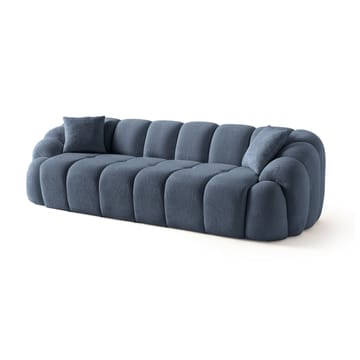 Octavio 4-istuttava sohva 268x70x80 cm - Laivastonsininen - Huonekalut - Sohva - 4:n istuttava sohva