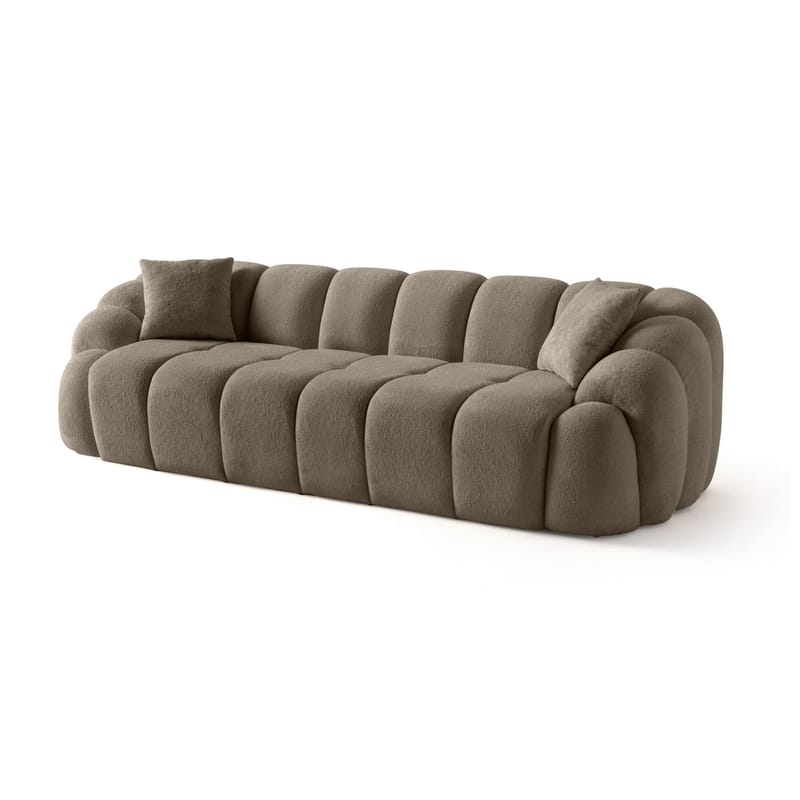 Octavio 4-istuttava sohva 268x70x80 cm - Ruskea - Huonekalut - Sohva