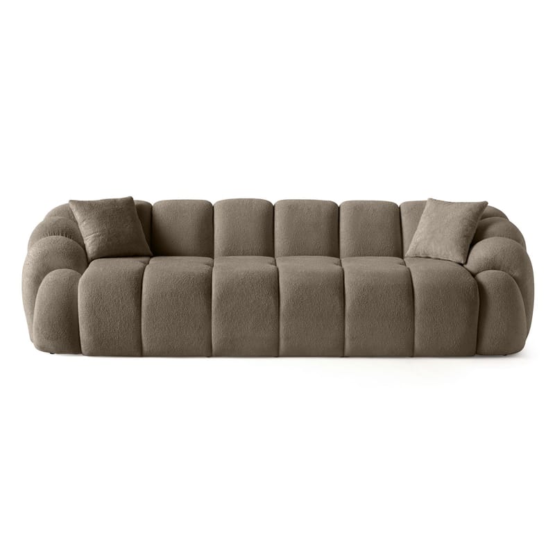 Octavio 4-istuttava sohva 268x70x80 cm - Ruskea - Huonekalut - Sohva