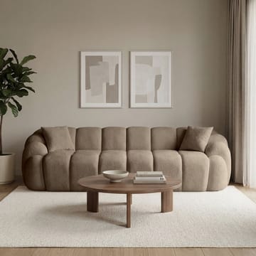 Octavio 4-istuttava sohva 268x70x80 cm - Ruskea - Huonekalut - Sohva - 4:n istuttava sohva