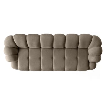 Octavio 4-istuttava sohva 268x70x80 cm - Ruskea - Huonekalut - Sohva - 4:n istuttava sohva