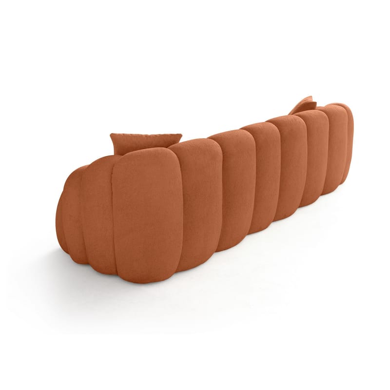 Octavio 4-istuttava sohva 268x70x80 cm - Tiilenpunainen - Huonekalut - Sohva