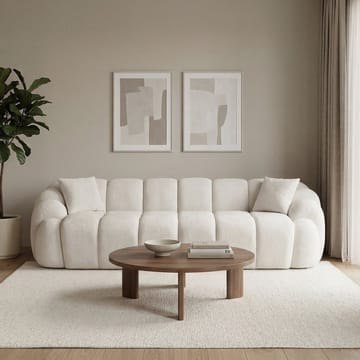 Octavio 4-istuttava sohva 268x70x80 cm - Valkoinen - Huonekalut - Sohva - 4:n istuttava sohva