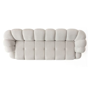 Octavio 4-istuttava sohva 268x70x80 cm - Valkoinen - Huonekalut - Sohva - 4:n istuttava sohva