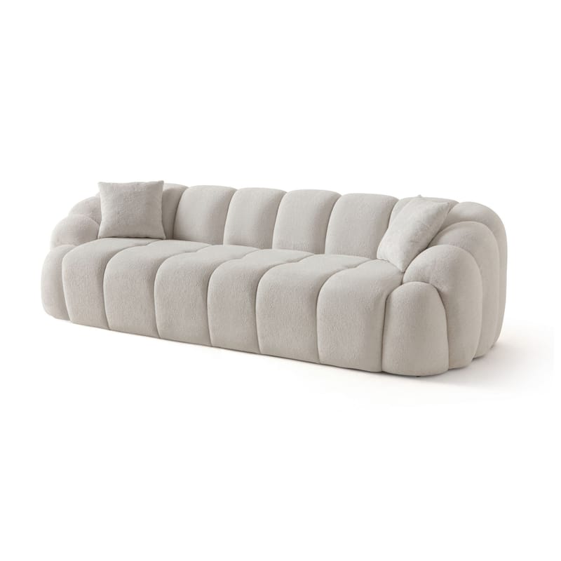 Octavio 4-istuttava sohva 268x70x80 cm - Valkoinen - Huonekalut - Sohva