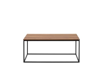 Ajmit sohvapöytä 100x60 cm ruskea - Hanah Home - Huonekalut - Pöytä & ruokailuryhmä - Sohvapöytä