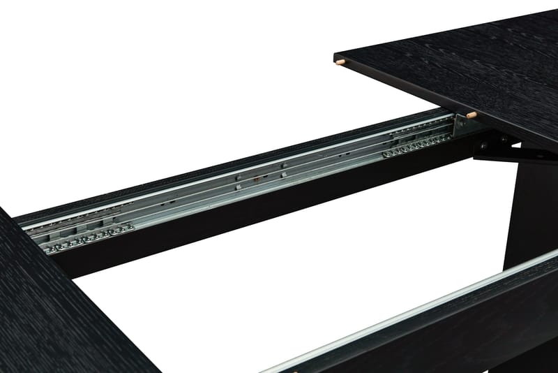 Ruokapöytä Kopparbo 180-240 cm Jatkettava - Musta Puu - Huonekalut - Pöytä & ruokailuryhmä - Ruokapöydät & keittiön pöydät