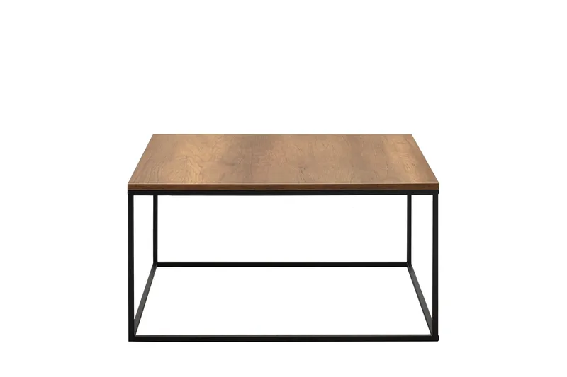 Ajmit sohvapöytä 80x80 cm ruskea - Hanah Home - Huonekalut - Pöytä & ruokailuryhmä - Sohvapöytä